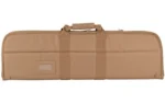 NCSTAR VISM GUN CASE 32X10 TAN tan rectangular gun case with handles, zipper and front pockets