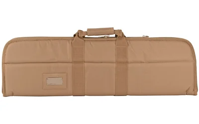 primary-18310 NCSTAR VISM GUN CASE 32X10 TAN tan rectangular gun case with handles, zipper and front pockets