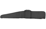 NCSTAR VISM SHOTGUN CASE 54X8 BLK black soft case, side view with carry handles and zippered outline