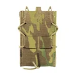 High Speed Gear HSGI GEN 2 Single Rifle TACO in multicam, front view with elastic lacing