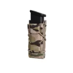 High Speed Gear HSGI GEN 2 SNGLE PISTOL TACO MC, multicam front view holding a magazine