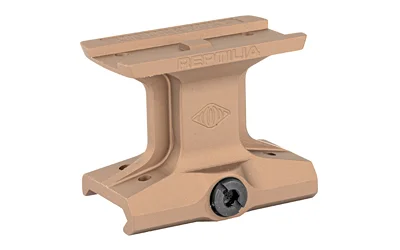 Reptilia Dot Mount 1.93 T2, flat dark earth angled side view with raised platform and screw