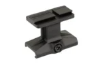 Reptilia Dot Mount 1.93 ACRO, black angled side view with raised platform and screw
