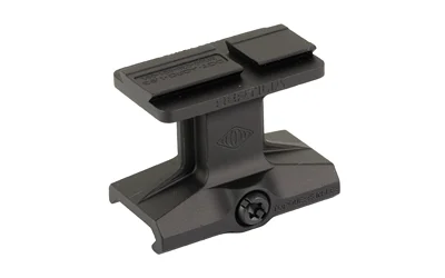 Reptilia Dot Mount 1.93 ACRO, black angled side view with raised platform and screw
