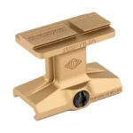 Reptilia Dot Mount 1.93 ACRO, flat dark earth angled side view with raised platform and screw