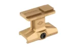Reptilia Dot Mount 1.93 ACRO, flat dark earth angled side view with raised platform and screw