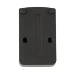 REPTILIA ROF 10MM RMR RISER black rectangular mount top view with four visible holes