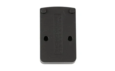 REPTILIA ROF 10MM RMR RISER black rectangular mount top view with four visible holes