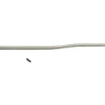 BOOTLEG CARBINE AR15 GAS TUBE silver gas tube, side view with separate black roll pin