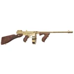 Kahr Arms Auto Ordnance 1927A-1 Deluxe Carbine Rifle .45 Cal 20rd (1) & 50rd (1) Magazines 16.5" Barrel Gold Tiger Stripe
