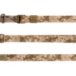 Edgar Sherman Design ESD Sling AOR1 Desert Digital, tan digital camouflage sling laid flat