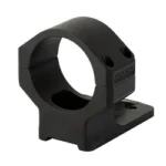 Reptilia ROF SAR 30mm Aimpoint Micro black mount, angled view with ring and top rail