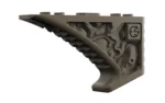 Edgar Sherman Design ESD ENHANCED FOREGRIP FDE textured brown angled grip, right-side view