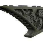 Edgar Sherman Design ESD ENHANCED FOREGRIP RANGER GREEN textured green grip, right-side view