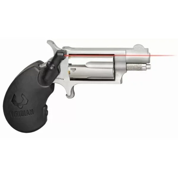 North American Arms NAA 22MS VL Mini-Revolver Handgun .22 WMR 5rd Capacity 1.125" Barrel with Viridian Laser Grip