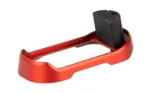 SHIELD ARMS MAGWELL FOR G43X/48 RED, red angled view with black insert and flared opening