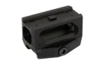ARISAKA RDM AIMPNT MICRO 1.54 BLK black angled side view with oval opening and base screw