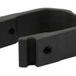 Arisaka Zero Retention Clamp Spear LT Standard, black angled view with curved clamp body