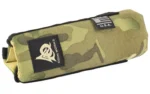 ODIN SPPRSSR MIRAGE CVR 6.5" MC, multicam cover in angled side view with logo patch
