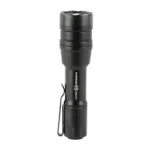 Cloud Defensive CLD DEF MCH DUTY HI-OUTPUT LIGHT BLK, black side view with pocket clip