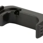 Shield Arms SHLD PREM MAG CTCH FOR GLK43X RH BLK, black right-hand magazine catch, angled view