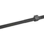 Odin BBL 300 BLK medium profile barrel, black angled side view with silver muzzle end