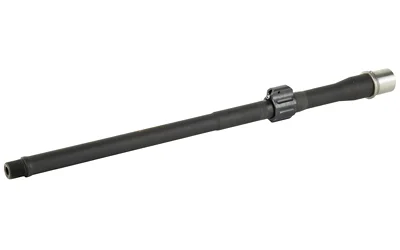 Odin BBL 300 BLK medium profile barrel, black angled side view with silver muzzle end