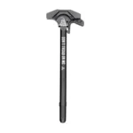 RISE DTOM CHARGING HANDLE BLK top view of black charging handle with wide ambidextrous latch