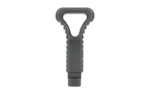 Kinetic Development Group, LLC KDG SCAR NRCH SCARGING HANDLE, black front view with loop grip