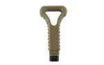 Kinetic Development Group, LLC KDG SCAR NRCH SCARGING HANDLE, FDE front view with loop grip