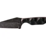 Stroup Knives STROUP BRAVO5 3.5" ACD ETCH GRY SHTH