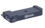 Kinetic Development Group, LLC KDG KINECT MLOK Garmin Xero C1 Mount, blue-gray angled view with logo