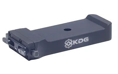 Kinetic Development Group, LLC KDG KINECT MLOK Garmin Xero C1 Mount, blue-gray angled view with logo
