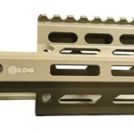 Kinetic Development Group, LLC KDG STRIBOG 3.25-inch rail extension, FDE, right-side view