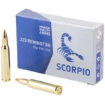 STV Technology SCORPIO AMMO 223REM 55GR FMJ 20/1000