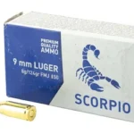STV Technology SCORPIO AMMO 9MM 124GR FMJ 50/1000