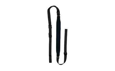 GBRS GROUP SECOND BEST SLING BLACK black sling laid vertically with adjustment hardware