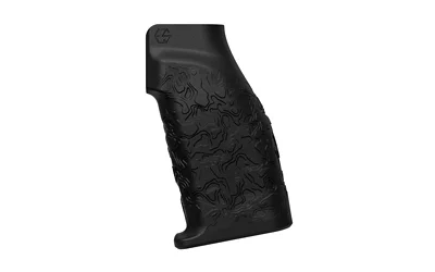Edgar Sherman Design ESD GRANITE GRIP TOPO black grip with raised topographic pattern