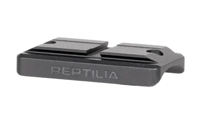REPTILIA SDL MNT 1301/A300 509T, black low-profile mount in angled top view