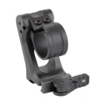 GBRS 2.91 FTC Magnifier Mount, black angled view with circular clamp and flip lever