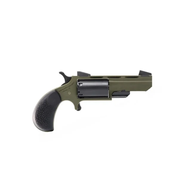 North American Arms NAA Green Huntsman Conversion Handgun .22 LR/22 WMR 5rd Capacity 2" Barrel OD Green/Black