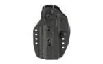 G-CODE PRIME CARRY STACCATO P, black rear view with central belt attachment and side eyelets