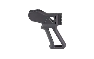 primary-18987 SHARPS CVA PISTOL GRIP 1913 BLK black pistol grip, left-side view with open lower section