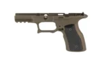 SHARPS SPGFLD ECH CMPCT GRIP BLK/BRZ bronze grip module, left-side view with black grip panel