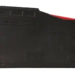 MAG AMEND2 CIP-532 300PRC MOD3 3RDK black box magazine, left-side view with red follower