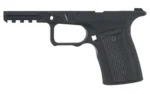 SHARPS RUGER RXM GRIP BLACK, black right-side view with textured grip panels