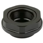 Rearden Atlas G2 Charlie Mount, black angled top view with hexagonal body and threaded center