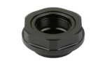 Rearden Atlas G2 Charlie Mount, black angled top view with hexagonal body and threaded center