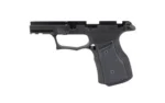 SHARPS GEN3 P365 X/XL BLK/BLK SAFE, black frame side view with black textured grip panels