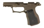SHARPS GEN3 P365 X/XL BRZ/BLK SAFE, bronze frame side view with black textured grip panels